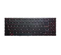RTDPART Black New Laptop Colorful RGB Backlit Keyboard For MSI Prestige 16 Studio A13V A13VE A13VF Russian RU No Frame V203222FK4 RU