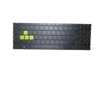 RTDPART Black New Laptop Monochrome Backlit Keyboard Limited Edition For MSI Crosshair Sword Bravo Katana 15 17 / Modern Cyborg 15 / Modern 15 H Gr K No Frame
