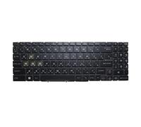 RTDPART Black New Laptop No Backlit Keyboard For MSI Creator Z16 HX Studio B13V B13VGTO B13VFTO B13VETO Traditional Chinese TW No Frame