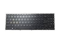 RTDPART Black New Laptop No Backlit Keyboard For MSI Cyborg 15 A13U A13UDX A13V A13VE A13VEK A13VF A13VFK MS-15K1 English US No Frame 9Z.NK1BN.M1D