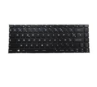 RTDPART Black New Laptop No Backlit Keyboard For MSI GS65 Stealth Thin 8RE 8RF GS65 RTX 2080 MaxQ French FR No Frame