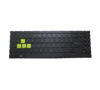 RTDPART Black New Laptop No Backlit Keyboard Limited Edition For MSI Crosshair Sword Bravo Katana 15 17 / Modern Cyborg 15 / Modern 15 H Serbia SB No Frame