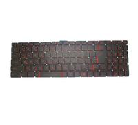 RTDPART Black New Laptop No Backlit Keyboard Red Word For MSI GP62M 7Rdx 7REX World of Tanks Edition Japanese JP No Frame