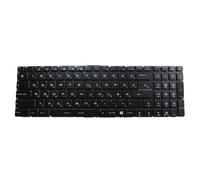 RTDPART Black New Laptop Per Key Full-Color Backlit Keyboard For MSI GE65 Raider 9SD 9SF 9SE 9SEX 9SFX Hungary HU