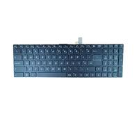 RTDPART Black New Laptop Per Key RGB Backlit Keyboard For MSI Alpha 17 A4DE A4DEK Portuguese PO
