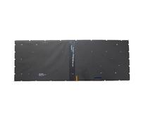 RTDPART Black New Laptop Red Backlit Keyboard Red Word For MSI Thin 15 B13V B13VE B13VF Italian IT No Frame