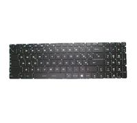 RTDPART Black New Laptop White Backlit Keyboard For MSI P75 Creator 9SD 9SE 9SF 9SG Italian IT No Frame