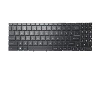 RTDPART Black New No Backlit Keyboard For MSI Summit E16 Flip A13V A13VFT A13VET English US No Frame