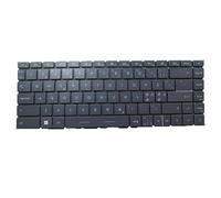 RTDPART Gray New Laptop No Backlit Keyboard For MSI Summit B14 A11M A11MOT Nordic NE No Frame V194222PK1