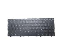 RTDPART Laptop Backlit Keyboard For CLEVO L240 L240TU WIN11 German GR Black No Frame New
