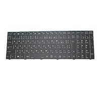 RTDPART Laptop Backlit Keyboard For CLEVO NK50KH NK50KJ NK50KK NK50S5 NK50SZ NK60KH NK60KJ NK60KK NK70KH NK70KJ NK70KK Japanese JP Black Frame