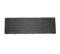 RTDPART Laptop Backlit Keyboard For Gigabyte Sabre 15 Sabre 17 CVM15F23K0J430E 6-80-N85H0-1-112-1 2Z703-KR45K-C81S Korean KR Black Frame