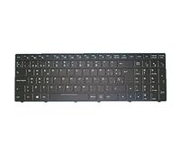 RTDPART Laptop Backlit Keyboard For Gigabyte Sabre 15 Sabre 17 CVM15F26E0J430E 6-80-N85H0-161-1 2Z703-SP45K-C81S Spanish SP Black Frame