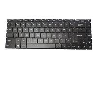 RTDPART Laptop Backlit Keyboard For MSI Creator 15-A10S Creator 15 A10SDT A10SE A10SET A10SEV A10SF A10SFS A10SFT A10SGS MS-16V2 Big ctrl English US Black No Frame New