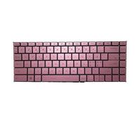 RTDPART Laptop Backlit Keyboard For MSI Modern 14 B10R B10MW B10RASW MS-14D1 Nordic NE Pink Without Frame New