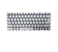 RTDPART Laptop Backlit Keyboard For MSI Modern 14 H-D13M Modern 14 H D13M D13MG English US White No Frame
