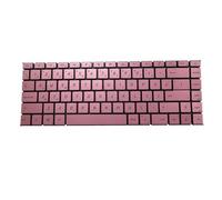RTDPART Laptop Backlit Keyboard For MSI Modern 15-A10 Series Modern 15 A10M A10RAS A10RBS MS-1551 Turkey TR Pink No Frame New