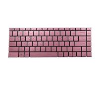 RTDPART Laptop Backlit Keyboard For MSI Modern 15-A4M Modern 15 A4MW Modern 15-A5M Big ctrl Korean KR Pink No Frame New