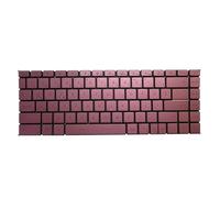RTDPART Laptop Backlit Keyboard For MSI Modern 15-A4M Modern 15 A4MW Modern 15-A5M Big ctrl Turkey TR Pink No Frame New