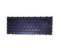 RTDPART Laptop Backlit Keyboard For MSI Summit E13 Flip Evo-A12M Summit E13 Flip Evo A12MT English US Black No Frame