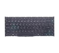 RTDPART Laptop Colourful Backlit Keyboard For ACER ConceptD 7 CN715-71 CN715-71-70LR CN715-71P Thailand TI Black Without Frame New(Not RGB Per-Key)