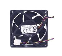 RTDPART Laptop Cooler Fan For Cooler Master FA08025M12LPA 4Lines PWM 8CM DC 12V 0.45A New