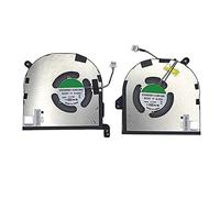 RTDpart Laptop CPU + GPU Fan For DELL XPS 15 9520 Precision 5570 0594WG 594WG EG50050S1-CJ60-S9A 0MC4KC MC4KC EG50050S1-CJ80-S9A DC28000Y5SL DC28000Y6SL DC5V 0.43A New