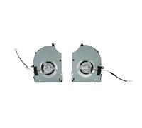 RTDPART Laptop CPU GPU Fan For MSI Stealth 16 AI Studio A1VIG A1VHG A1VGG A1VFG 4P DC 5V 1.0A 15F3-CPU 15F3-GPU New