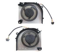 RTDPART Laptop CPU GPU Fan For PCSpecialist 16" Defiance V360SNCQ DC5V A Pair
