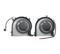 RTDPART Laptop CPU GPU Fan For PCSpecialist Defiance IV 17 17.3 PA71HP6 DC5V 4PIN A Pair