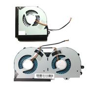 RTDPART Laptop CPU GPU Fan For PCSpecialist Defiance XS V15-GT 15.6 DC5V 3PIN A Pair