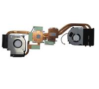 RTDPART Laptop CPU GPU FAN&Heatsink For CLEVO NH77 6-31-NH77N-401 EGC-77100V1-0AH EFC-70100V1-0AH NH77DP NH77DPQ NH79DP NH79DPQ New