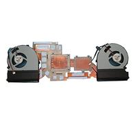 RTDPART Laptop CPU GPU Fan&Heatsink For Gigabyte For Aero 15 (Aero15-DE025TB), 15 (Aero15-DE3250), 15 (Aero15-DE325B), 15 (XA-7DE5250P), 15 (XA-9DE5130SP)