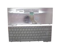 RTDPART Laptop Keyboard For ACER AS4710 4710 MP-07A26F0-698 PK1301K0290 MP-07A26FO-698 Grey-White France FR New