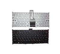 RTDPART Laptop Keyboard For ACER NSK-R11SC PK130RO2A04 9Z.N7WSC.10R KB.I100A.199 Russian RU Black New