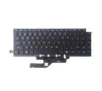 RTDPART Laptop Keyboard For Alienware X14 R1 R2 002V4T 02V4T NSK-DEPABC 01 PK133PB1A00 English US Black With Backlit New