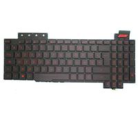 RTDPART Laptop Keyboard For ASUS FX63 FX63V FX63VD FX63VM Black Without Frame With Backlit V170746DK1 FR France