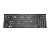 RTDPART Laptop Keyboard For Captiva Power Starter I69-688 I69-689 I69-691 I69-692 I69-693 I69-694 I69-695 I69-696 I69-698 I69-699 / BJ5 30IO 22V1 / NJ51MU German GR Black Without Backlit New