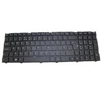 RTDPART Laptop Keyboard For CLEVO N250 N250JU N250LU N251JU N251LU N250PU N251PU N252PU N250GU N252GU N250WU N251WU N252WU N250BU N251BU N252BU N750BU N751BU United Kingdom UK Without Frame