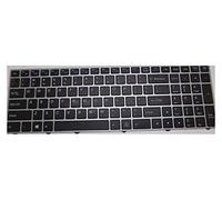 RTDPART Laptop Keyboard For CLEVO WA50SFQ MP-13M13US-430 6-80-WA500-013-1 United States US Purple Frame