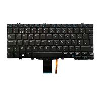 RTDPART Laptop Keyboard For DELL Latitude 5289 7389 7390 2-in-1 5280 5288 5290 7280 7290 7380 7390 03RM45 3RM45 PK131S53B34 DLM16C86P0J698 Portugal PO Black With Backlit New