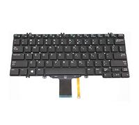 RTDPART Laptop Keyboard For DELL Latitude 5289 7389 7390 2-in-1 5280 5288 5290 7280 7290 7380 7390 00NPN8 0NPN8 PK131S53B00 DLM16C83USJ698 English US Black With Backlit New