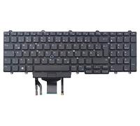 RTDpart Laptop Keyboard For DELL Latitude E5550 5550 E5570 5580 7510 3510 M3510 3520 7520 7720 7710 German GR 02R2P6 2R2P6 Pointing&backlit new