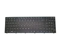 RTDPART Laptop Keyboard For EVOC X1702A X1702B X1702C X1702D X1702E X1702F X1702J X1702K X1702L X1702M X1702N X1702O X1702 X170KM-G English US Black With Backlit New
