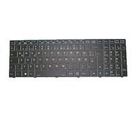 RTDPART Laptop Keyboard For EXA TREND F32 F34 3T1 3T2 3T5 German GR Black Frame