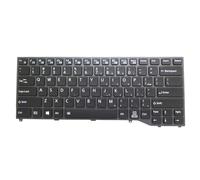 RTDPART Laptop Keyboard For Fujitsu LifeBook E4411 E5410 E5411 5E14A1 5E14A2 English US Black With Backlit Without Pointing New