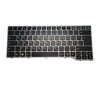 RTDPART Laptop Keyboard For Fujitsu Stylistic Q775 Q737 Q736 MP-12R86A06D854W CP672992-03 Arabia AR Black Without Backlit New