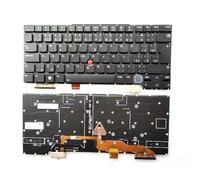 RTDPART Laptop Keyboard For Lenovo ThinkPad X1 Carbon 12th Gen Czech CZ With Backlit Black New