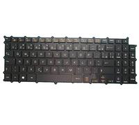 RTDPART Laptop Keyboard For LG 15Z90N-V.AR52Y 15Z90N-VR50K VR3IK VR5IK VA7BK 15Z90N-U.ARS5U1 AAS7U1 AAS9U1 15Z90N-R.AAS8U1 AAS9U1 15Z95N 15Z95N-G.AA78B 15Z90C Brazil BR Black NO Frame & With Backlit