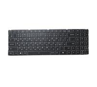 RTDPART Laptop Keyboard For MECHREVO Deep Sea Ghost Z3 Air-S Russian RU Black Without Backlit Film